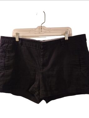 JCPenney Black Women's Cotton Blend Shorts